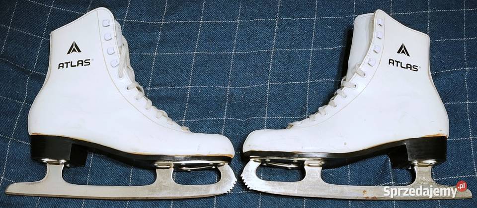Łyżwy figurowe rozmiar 390 wkładki 245 Skóra Łyżwiarstwo i hokej łódzkie Piotrków Trybunalski sprzedam