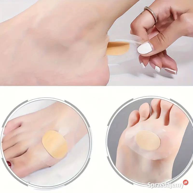 Plastry na Pięty Żelowe Przeźroczyste 30 AS Płock