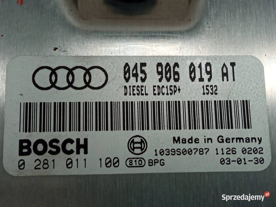 STEROWNIK SILNIKA 045906019AT 14 D 102 Audi A2 I