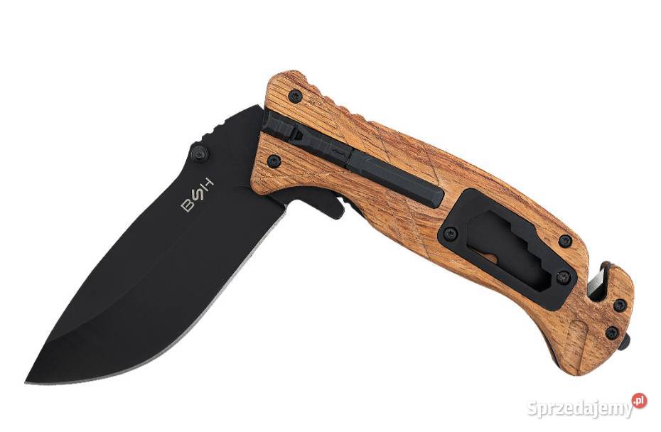 Nóż Nożyk Wielofunkcyjny krzesiwo Gwizdek klucze Akcesoria, narzędzia i noże Nowy Sącz