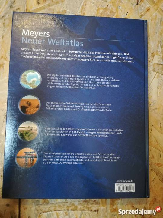 Meyers Neuer Weltatlas ATLAS w języku niemieckim Skokowa sprzedam