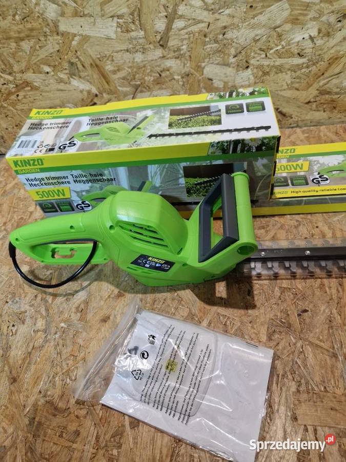 Elektryczne nożyce do żywopłotu Kinzo Garden Nożyce do blachy Głogowa