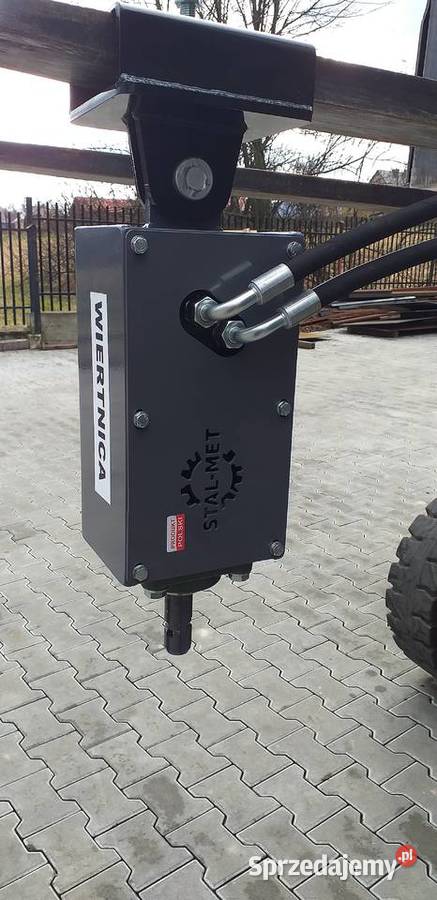 Wiertnica hydrauliczna świder ziemny mini małopolskie Wiśniowa
