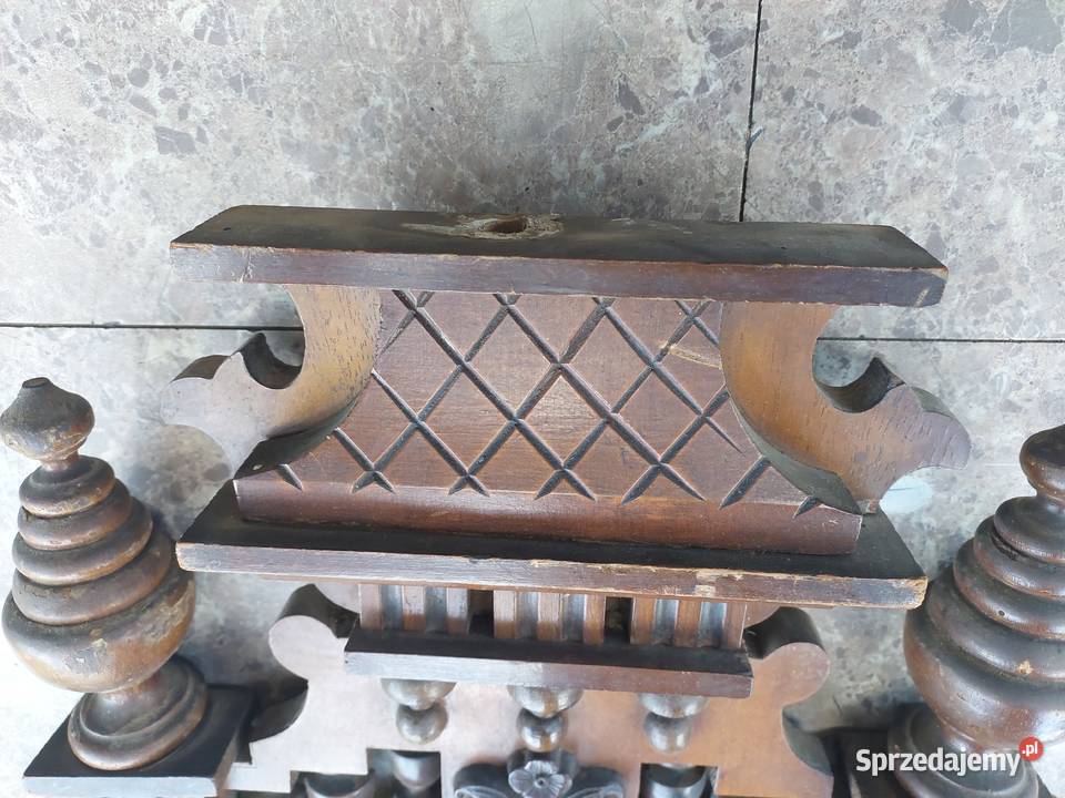 21 korona starego zegara ściennego szerokość 385 Tczew