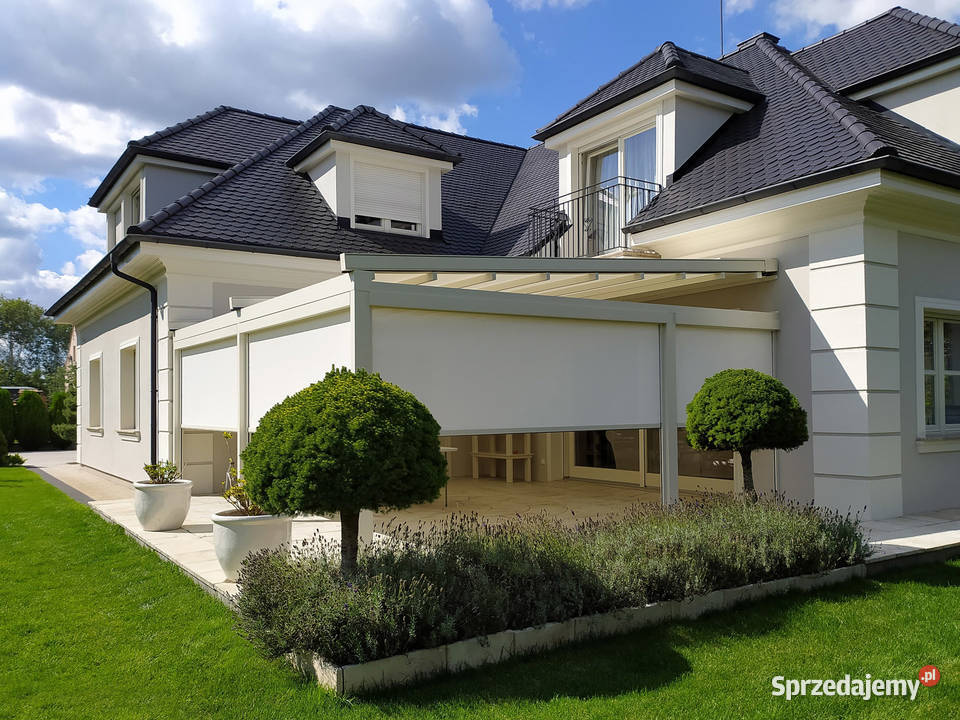PERGOLA ALUMINIOWA ELEKTRYCZNA PERGOLA Z DACHEM Pozostałe Marki