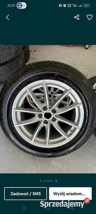 Sprzedam Alufelgi 4 całe koła 18 BMW X3 X4 G01 Grybów
