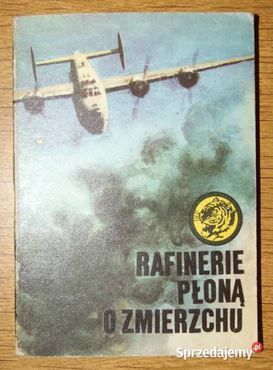 Żółty Tygrys Rafinerie płoną o zmierzchu 381 miękka Parczew