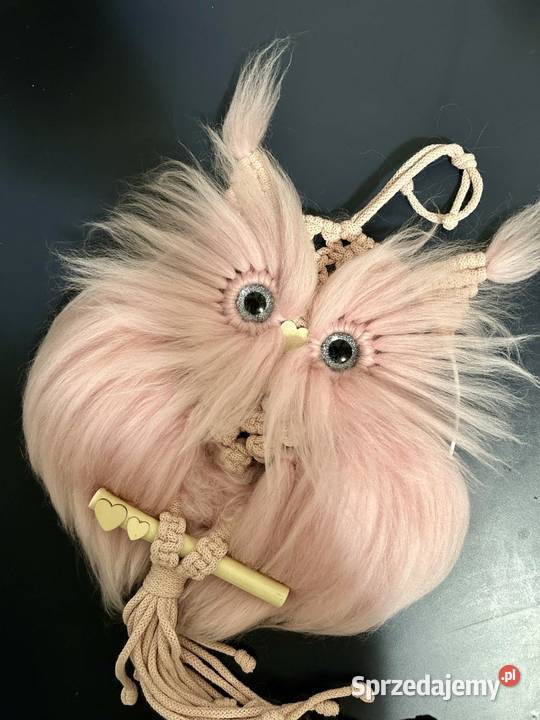 Sowa sówki Sowy dekoracje makrama boho sprzedam