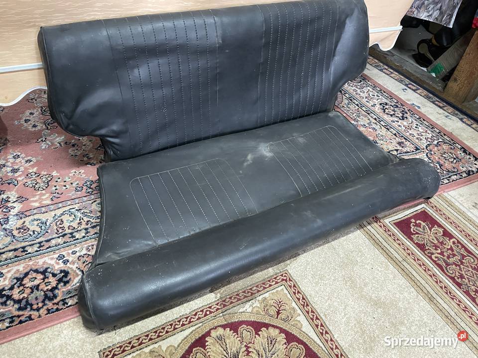 Kanapa tylna Fiat 126p skaj czarny Strzegom