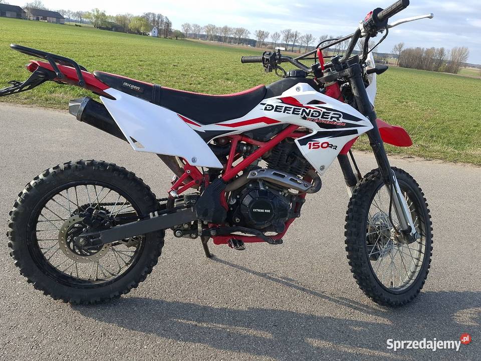 Cross defender 150 biały Pozostałe Wysokie Mazowieckie