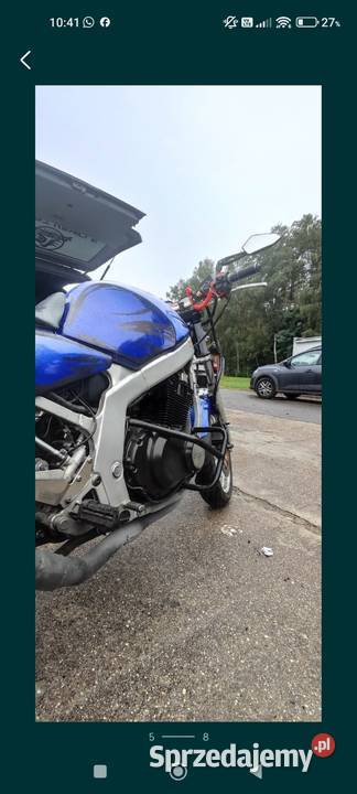 Suzuki GS z klatką pod treningi Luboń sprzedam