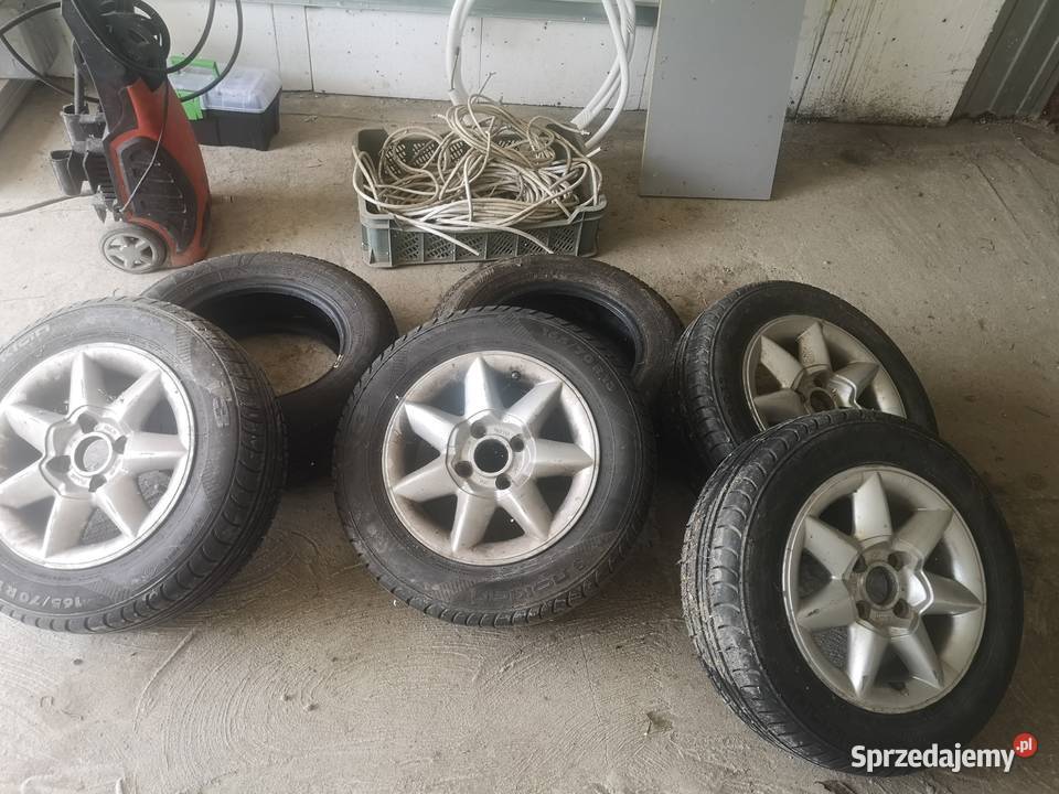 Sprzedaje opony z felgami lubelskie Bystrzyca sprzedam