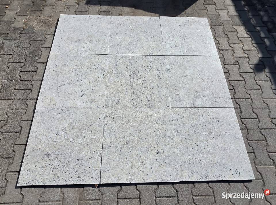 Płytki granitowe kamienne Arctic White Bielawa