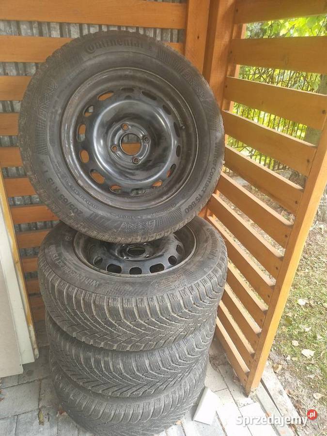 Opony zimowe z felgami Kraków sprzedam