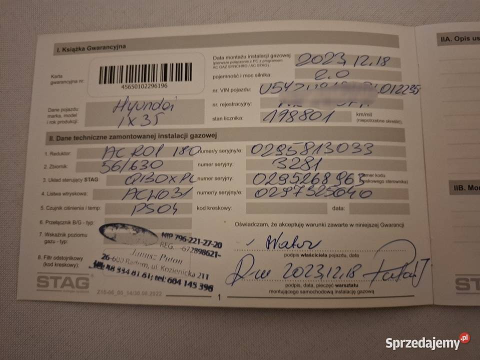 Hyundai ix35 20 BLPG Radom sprzedam