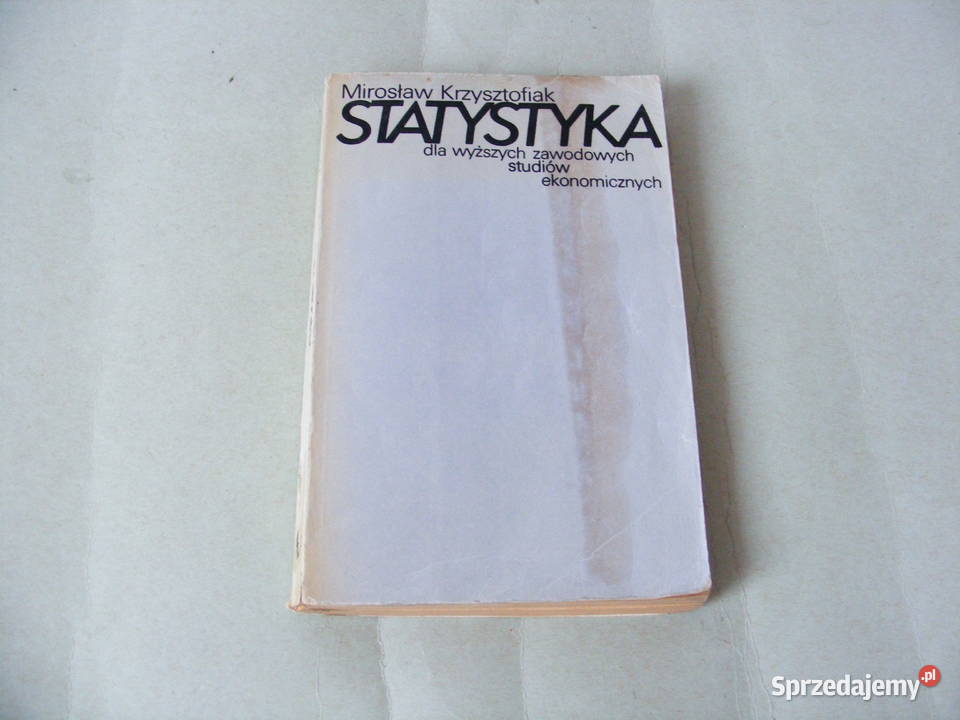 Statystyka Krzysztofiak Mała encyklopedia Rok wydania 1976 Oborniki Śląskie