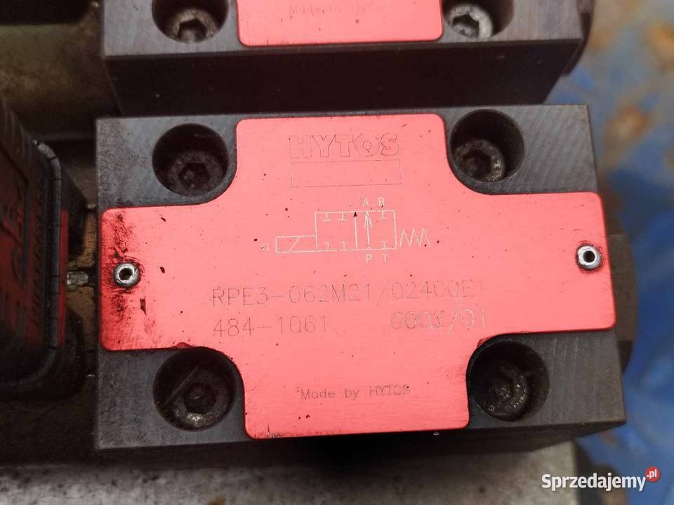 Rozdzielacz hydrauliczny Hytos RPE306 RPE3102 z Strzyżew sprzedam