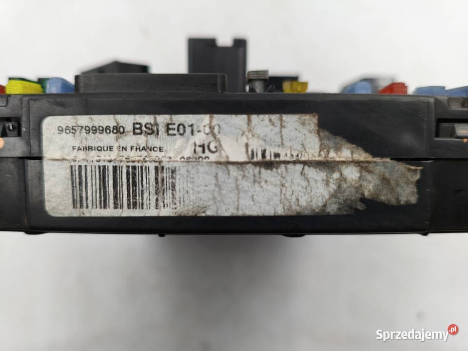 Sterownik Silnika Peugeot 206 14 SW9661960880 osobowe Wyszków