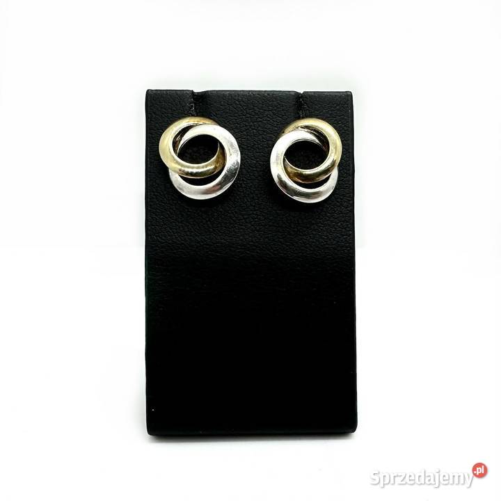 Złote Kolczyki pr 333 144g warmińsko-mazurskie Elbląg