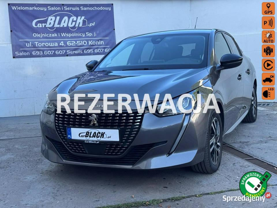 Peugeot 208 Pisemna Gwarancja 12 miesięcy II 102KM wielkopolskie Konin