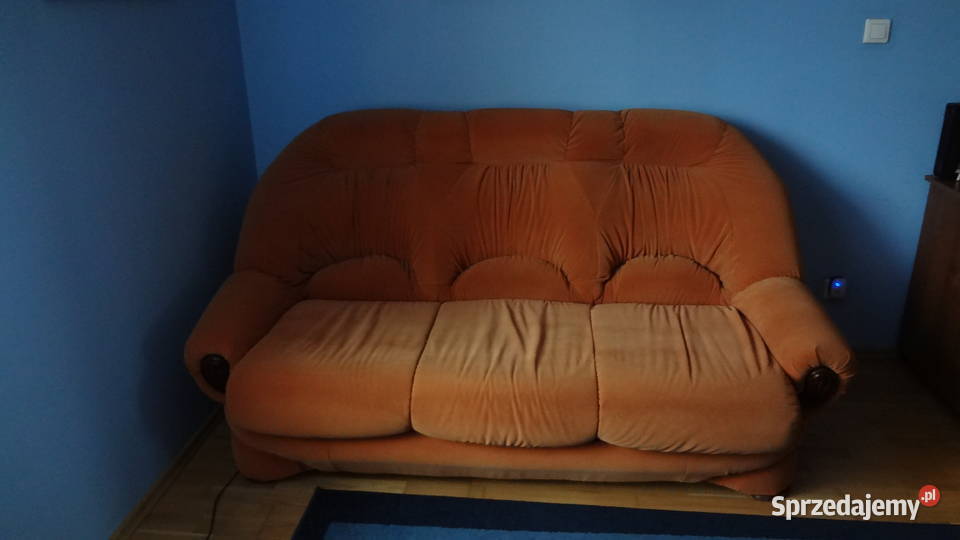 Nowoczesna rozkładana Sofa w kolorze CINAMONE 60cm sprzedam