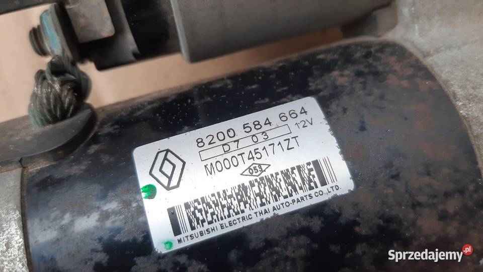 rozrusznik renault kangoo dacia sandero dolnośląskie Dębno