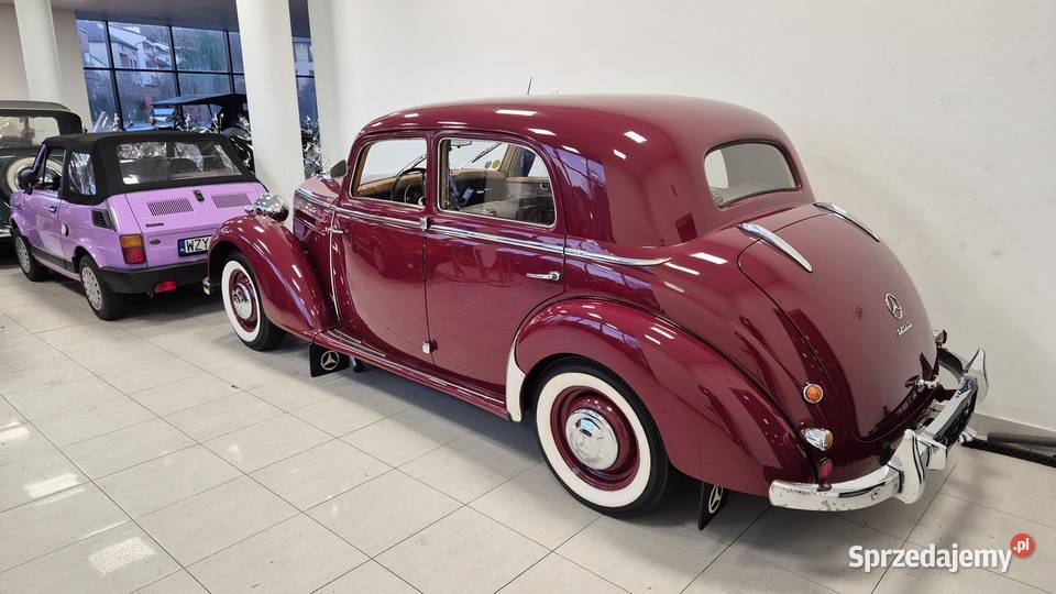 piękny mercedes 170 S klasa nowy wszystko