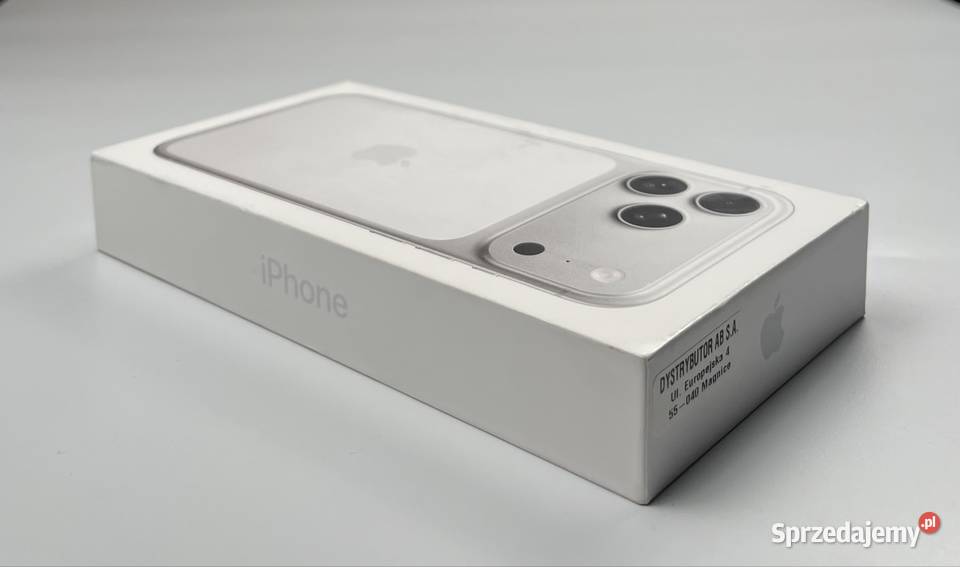 iPhone 17 Pro 256GB NOWY ZAPLOMBOWANY OKAZJA Apple / iPhone sprzedam