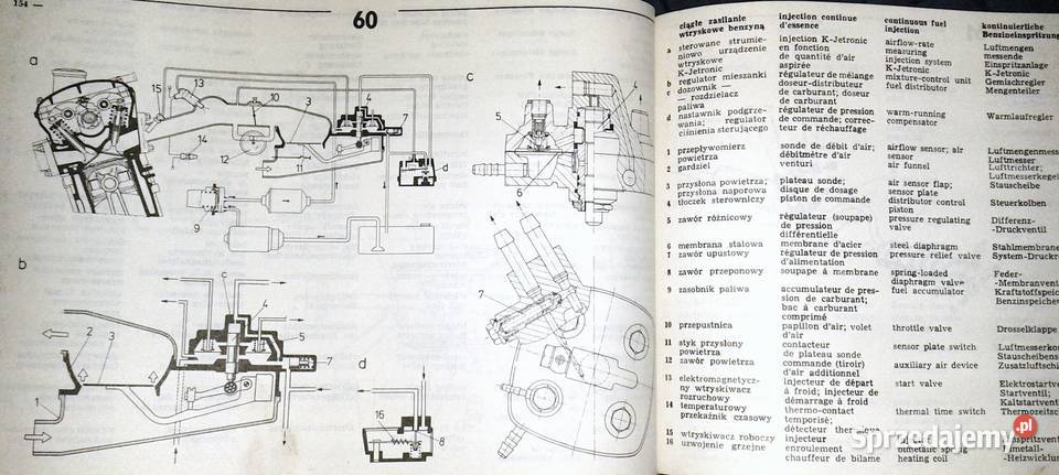 Ilustrowany słownik samochodowy 6języczny Cz Chełm