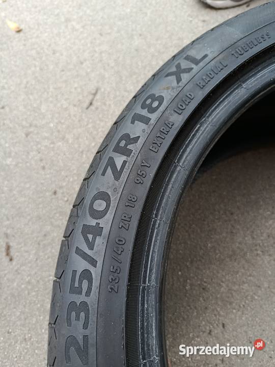 1 Opona Letnia Continental SportContact6 2354018 235 Ryczywół sprzedam