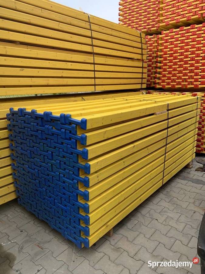 Dźwigar drewniany H20 Nowy OKUTY legar doki Poznań