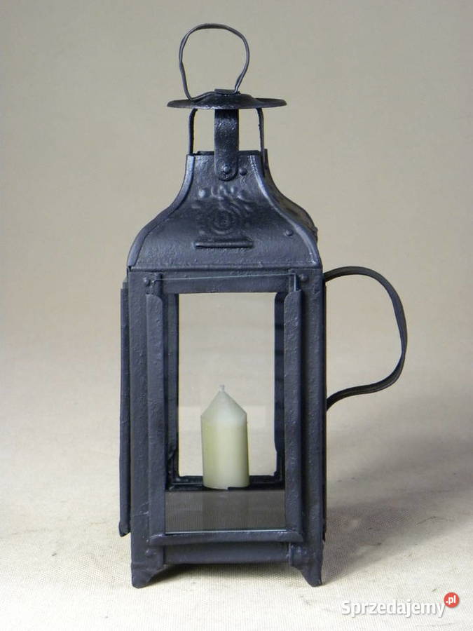 Stara francuska latarnia lampa świecowa lampka Antyki Legnica sprzedam