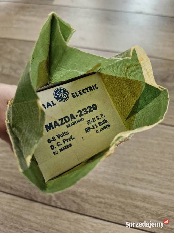 Harley WLA WLC oryginalna żarówka GE NOS mazowieckie