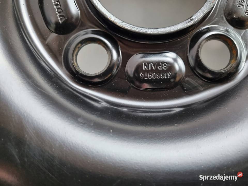 KOŁO DOJAZDOWE Volvo XC90 II XC60 II 12570 R19 Rudka