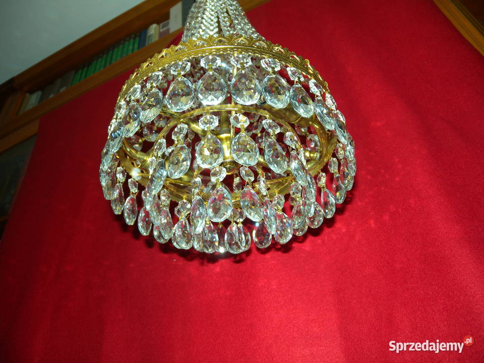 Żyrandol kryształowy Maria Theresa gruszka Katowice