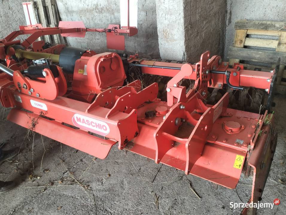 Brona aktywna wirowa Maschio 6m Lemken Kuhn nieuszkodzony Agregaty kujawsko-pomorskie Wąwelno