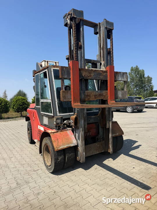 wózek widłowy DANTRUCK 9670 udźwig 7000 kabina Działoszyn