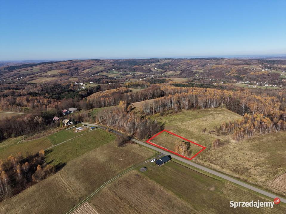 Widokowa działka Katy Luteckie Lutcza