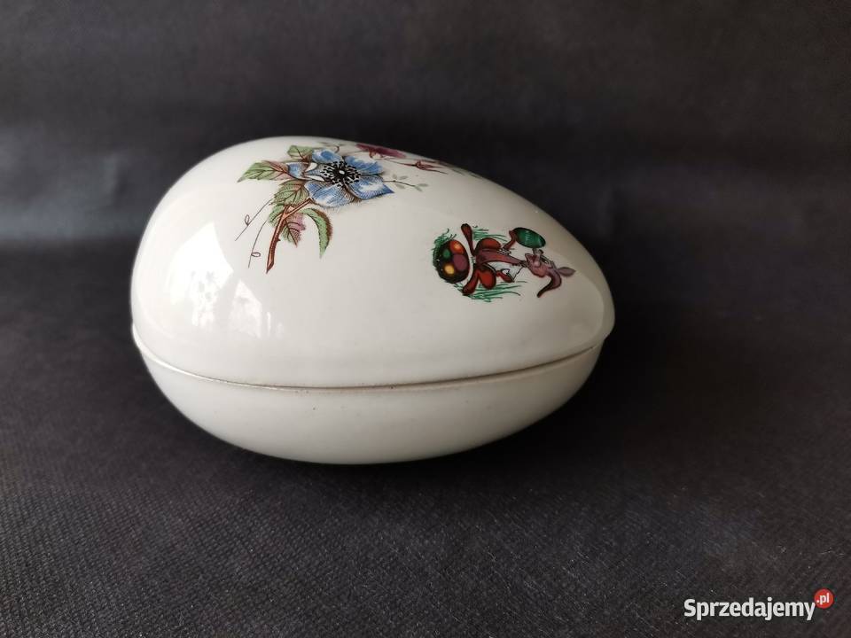 Stary pojemnik bomboniera Jajo Jajko Wielkanocne Katowice
