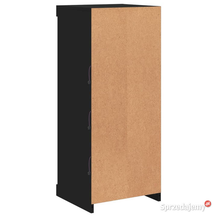 Szafka z oświetleniem LED czarna 41x37x100 Warszawa sprzedam
