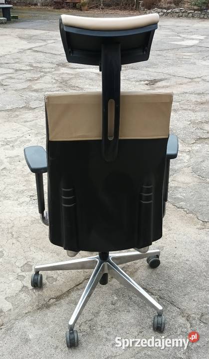 Fotel gabinetowy PROFIM 12SLużywany skóra stan Wrocław sprzedam