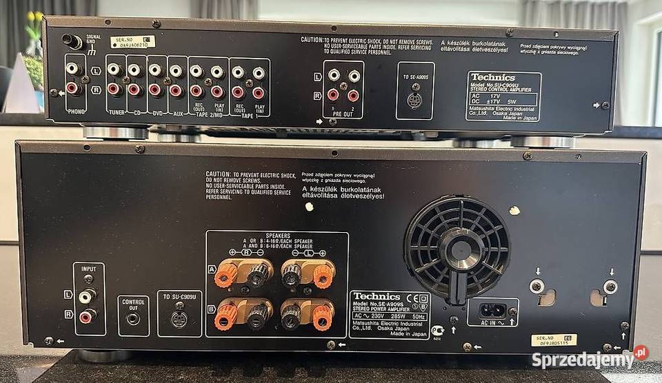 Wzmacniacz Technics SEA909S SUC909U z pilotem Białobrzegi