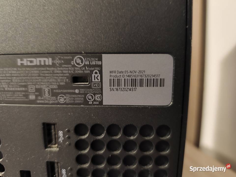 Xbox Series X świętokrzyskie sprzedam