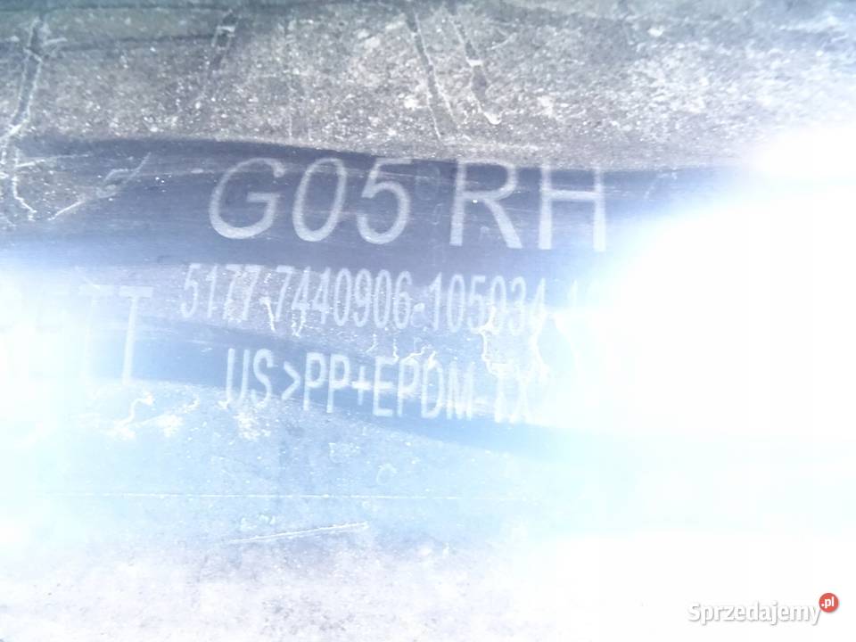 BMW X5 G05 LISTWA PROGOWA PRAWA 7440906 Listwy i nakładki Listwy i nakładki Gorzów Wielkopolski
