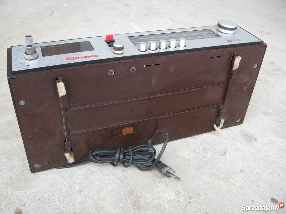 Unikat Radio Unitra CHRONOS DMT441 zegar Audio Grodziczno