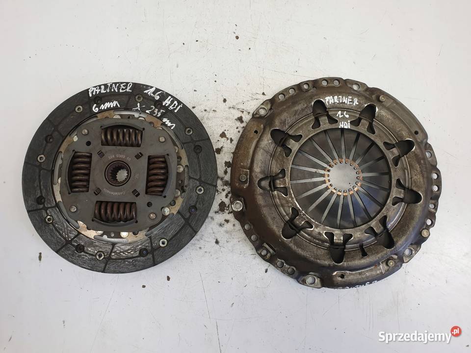 Peugeot Partner 16 HDI DOCISK TARCZA sprzęgło Chełm