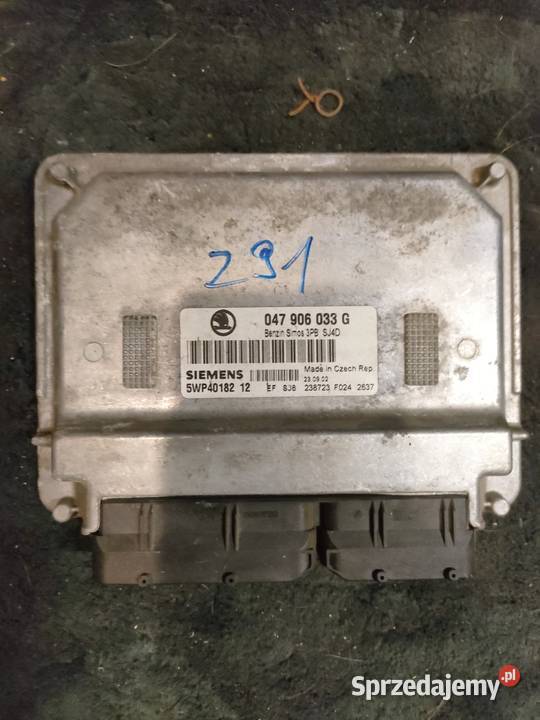 Sterownik Silnika SIEMENS 047 906 033 G SKODA 14 Gdynia