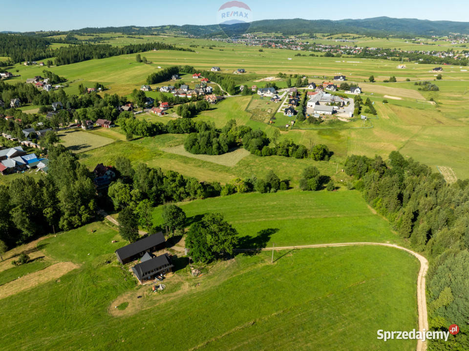 Działka budowlana Morawczyna 15min Nowego Targu 20m