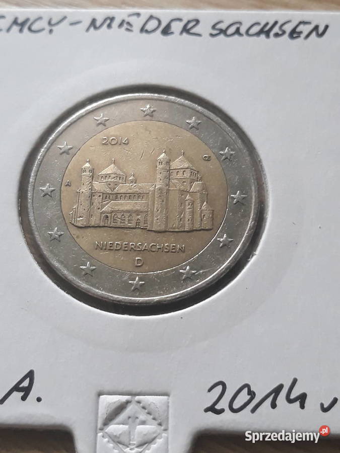 2 Euro Niedersachsen Niemcy 2014 rmen A