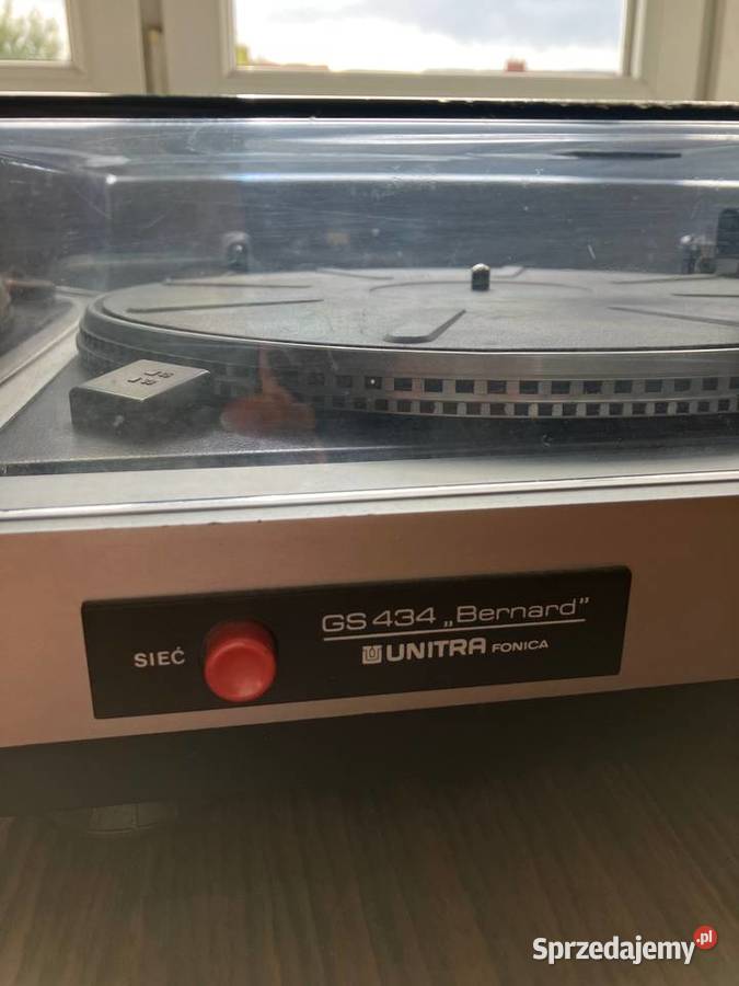Zestaw Unitra gramofon Bernard wzmacniacz Nisko